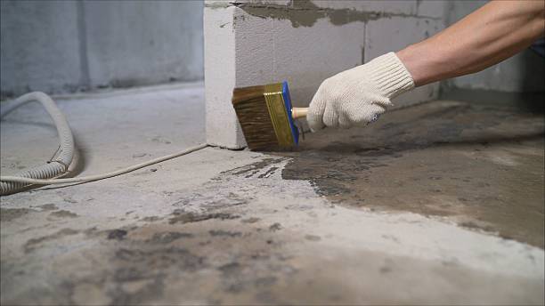 SJ Waterproofing Pros Exterior Waterproofing coverage map for Quantico, VA and surrounding area